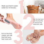 Electric Foot File Callus Remover - USB Rechargeable Waterproof Pink Pedicure Tool for Cracked Heels - 2 Heads - Damaged Box
