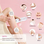 Smooth Glide Epilator for Women - Face Legs Bikini Hair Remover - Smooth Glide E-pilator - Damaged Box