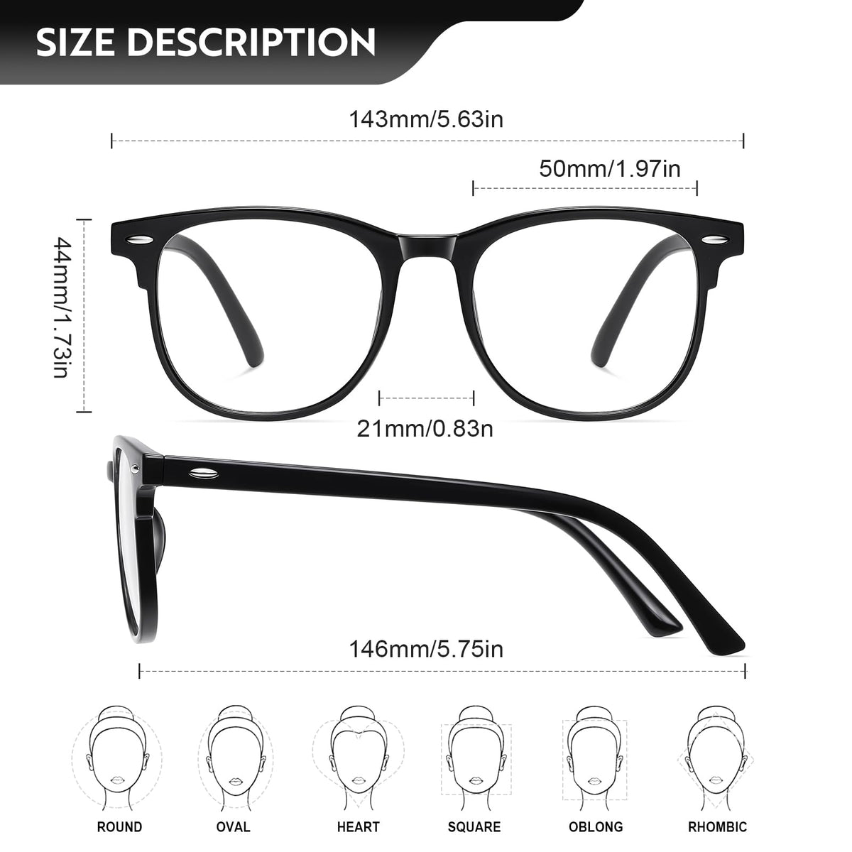 Okany 3 Pack Round Reading Glasses - Blue Light Blocking - Black White Leopard - 2.5 Optical Power - Damaged Box
