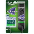 Nicorette Quickmist Mouthspray - Freshmint Nicotine Spray - 2 x 150 Sprays - Stop Smoking Aid - New - BBE 05/2028
