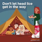 Vamousse Head Lice Treatment Mousse 160ml - Kills Lice & Eggs in 15 Mins - One-Time Application - Nit Comb Included - New - BBE 02/2028
