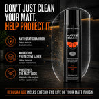 VuPlex Matte Maxx Matt Kitchen Cleaner Spray - Cupboards Doors - 240ml - Streak-Free Finish - Damaged Box