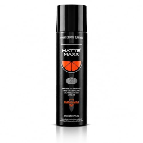 VuPlex Matte Maxx Matt Kitchen Cleaner Spray - Cupboards Doors - 240ml - Streak-Free Finish - Damaged Box
