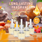 Scent-Hi Plug-In Air Freshener Refills 12 Pack - Compatible Air Wick & Glade Scent Diffuser Oil - Damaged Box