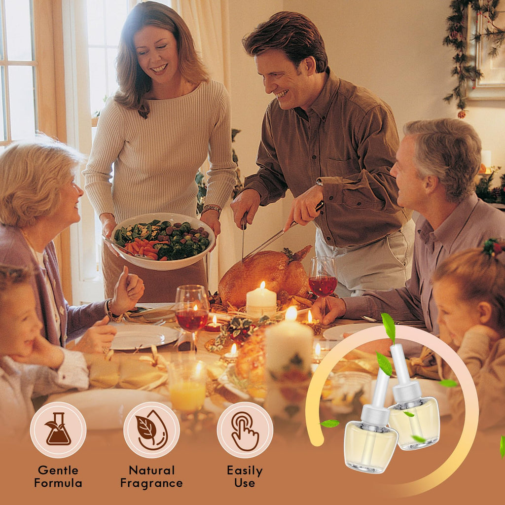 Scent-Hi Plug-In Air Freshener Refills 12 Pack - Compatible Air Wick & Glade Scent Diffuser Oil - Damaged Box
