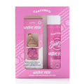 Carfume Winter Pixie Car Air Freshener Gift Set - Bubblegum Vanilla Cotton Candy - Hanging Diffuser Surge Can - Pink Car Accessory - Damaged Box