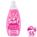 Surf Magnifi-Scent Floral Fusion Laundry Liquid Detergent 1.485L 55 Washes Fast Cycles - New