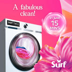 Surf Magnifi-Scent Floral Fusion Laundry Liquid Detergent 1.485L 55 Washes Fast Cycles - New