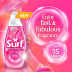 Surf Magnifi-Scent Floral Fusion Laundry Liquid Detergent 1.485L 55 Washes Fast Cycles - New