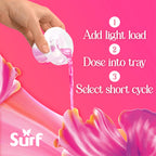 Surf Magnifi-Scent Floral Fusion Laundry Liquid Detergent 1.485L 55 Washes Fast Cycles - New