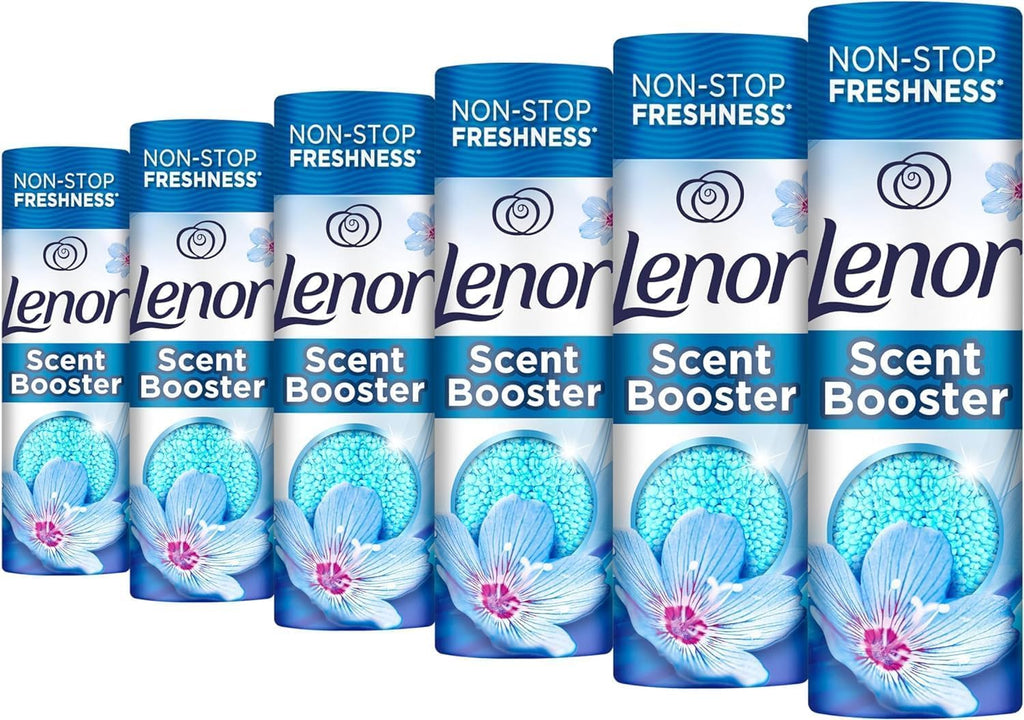 Lenor In-Wash Scent Booster Spring Awakening Laundry Perfume 6x 155g Beads Freshness - Damaged Box