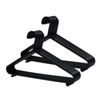 REQUISITE NEEDS 100 Pack Adult Coat Hangers - Strong Plastic Space Saving - Trouser Bar Suits Coats Clothes Rails - Damaged Box