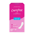 Carefree Liners - Extra Long Unscented Panty Liners - 100 Count - Damaged Box