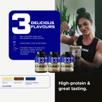 USN Wholefood Muscle Gain Protein Powder - Vanilla - 2kg Vegan All-in-One Protein Shake Mix - Mass Gainer Meal Replacement - Damaged Box - BBE 06/2028