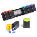 KOVIUU Weekly Pill Organiser Magnetic - 7 Day 1 Time a Day Pill Box - BPA Free Dispenser - Like New