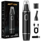 USB-C Nose Hair Trimmer for Men - Painless Precision Compact Powerful Facial Hair Removal - Damaged Box