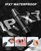 USB-C Nose Hair Trimmer for Men - Painless Precision Compact Powerful Facial Hair Removal - Damaged Box