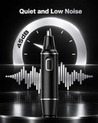USB-C Nose Hair Trimmer for Men - Painless Precision Compact Powerful Facial Hair Removal - Damaged Box