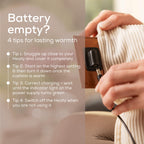 Beurer Heaty Cordless Heating Pad - Battery Powered - 3 Temp Settings - Fast Heat - Smokey Taupe Velvet Fabric - Very Good