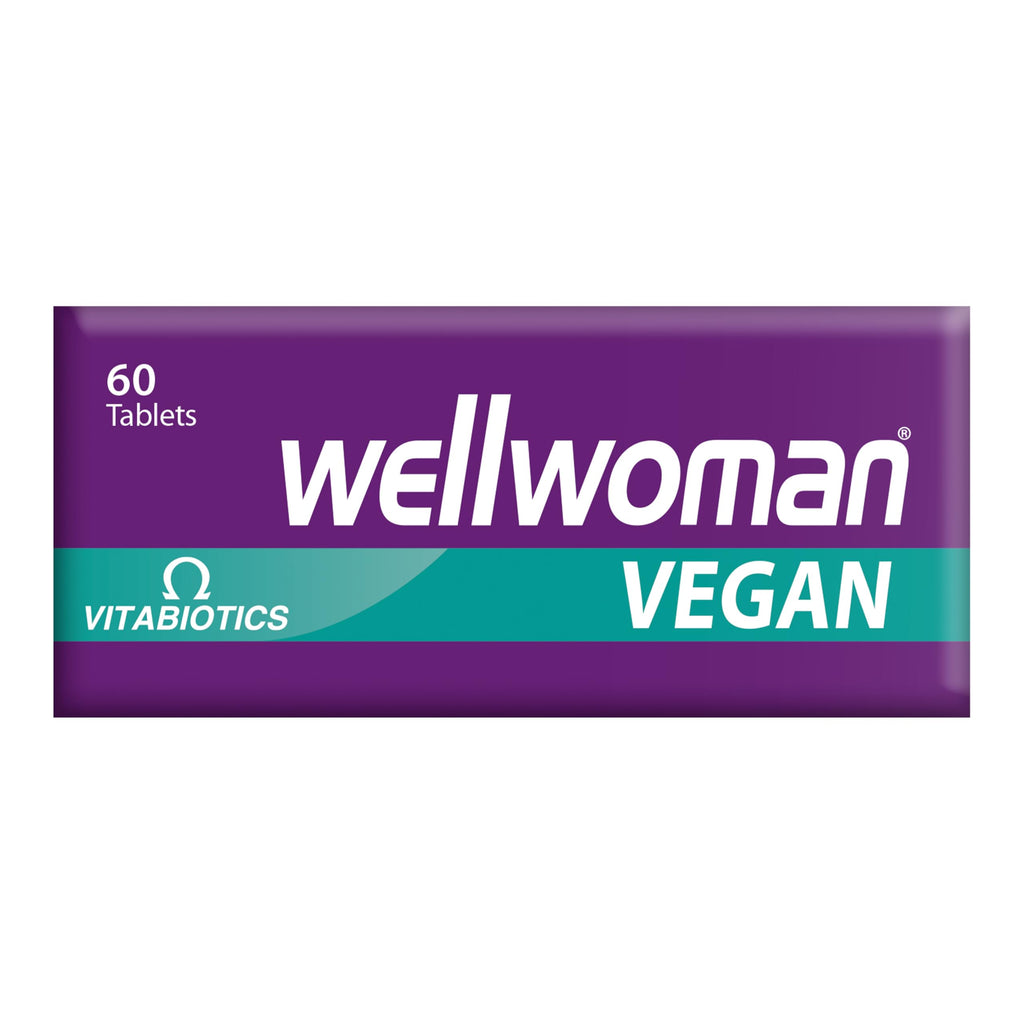 Wellwoman Vegan multivitamin 60 Tablets - Damaged Box - BBE 01/2028