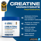 Applied Nutrition Creatine Monohydrate Powder Unflavoured 250g 50 Servings - Muscle Growth Supplement - New - BBE 05/2028