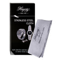 Hagerty Stainless Steel Cleaning Cloth 36x30cm - Impregnated Cotton Watch Jewellery Care Metal Polish - Damaged Box