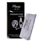 Hagerty Stainless Steel Cleaning Cloth 36x30cm - Impregnated Cotton Watch Jewellery Care Metal Polish - Damaged Box