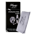Hagerty Stainless Steel Cleaning Cloth 36x30cm - Impregnated Cotton Watch Jewellery Care Metal Polish - Damaged Box