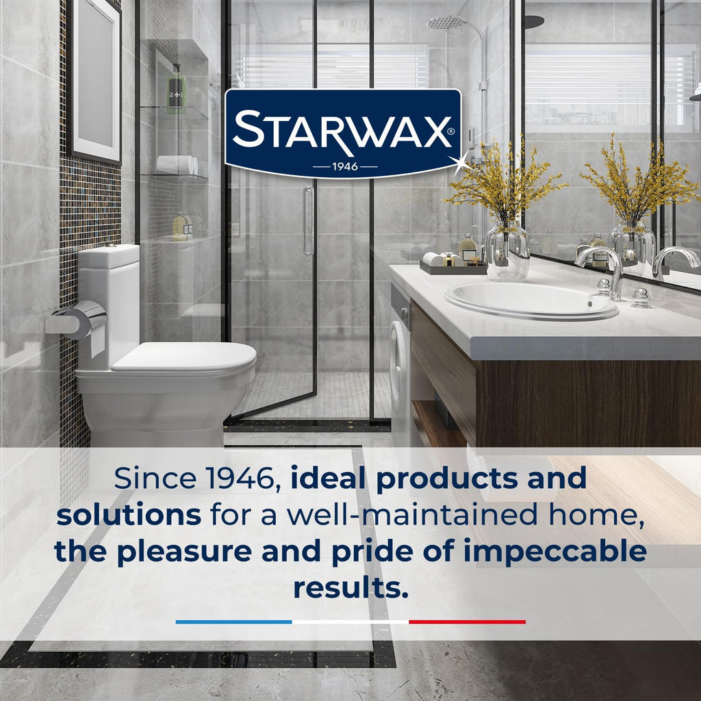 STARWAX Shower Cleaner & Limescale Remover 500ml - Bathroom Descaler Spray - Damaged Box