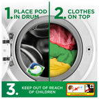 Ariel All-in-1 PODS Laundry Detergent Capsules 122 Washes Original Stain Removal Cold Wash - New