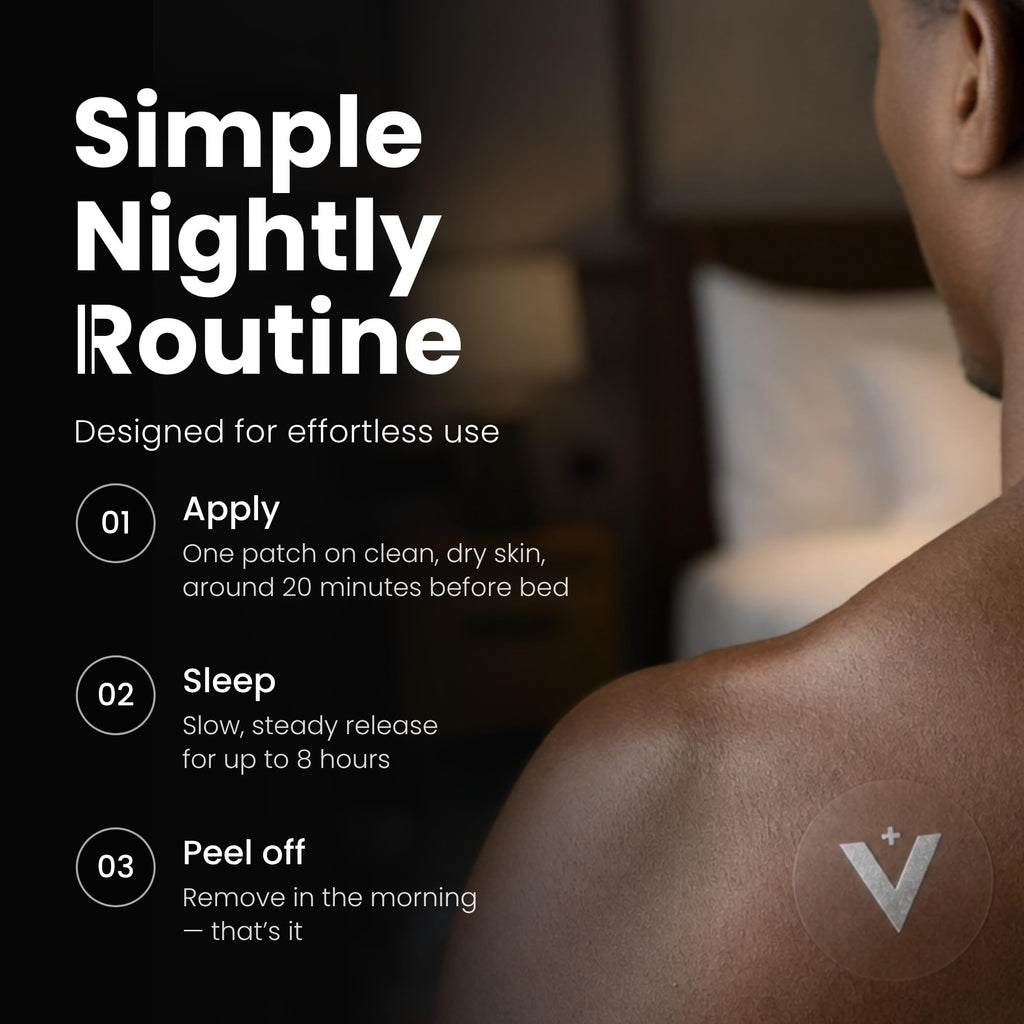 VAION Sleep Patches - Stay Asleep All Night - 18 Night Supply - Natural Sleep Aid - Damaged Box