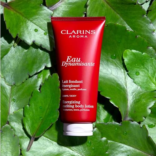 Clarins Eau Dynamisante Energizing Melting Body Lotion 200ml - Hydrating Moisturiser - Damaged Box