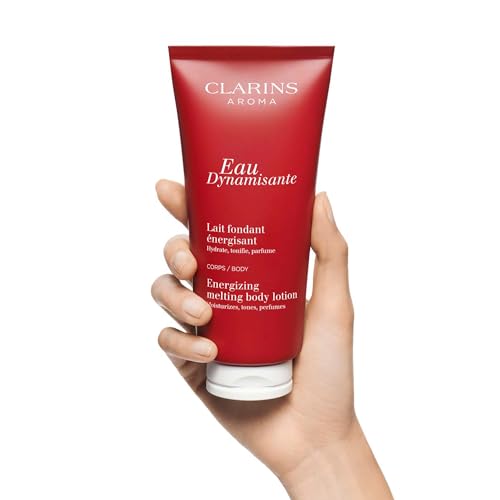Clarins Eau Dynamisante Energizing Melting Body Lotion 200ml - Hydrating Moisturiser - Damaged Box