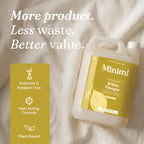 Miniml Eco White Vinegar Cleaning Refill 5L - Sorrento Lemon Multi-Surface Cleaner Descaler - Damaged Box