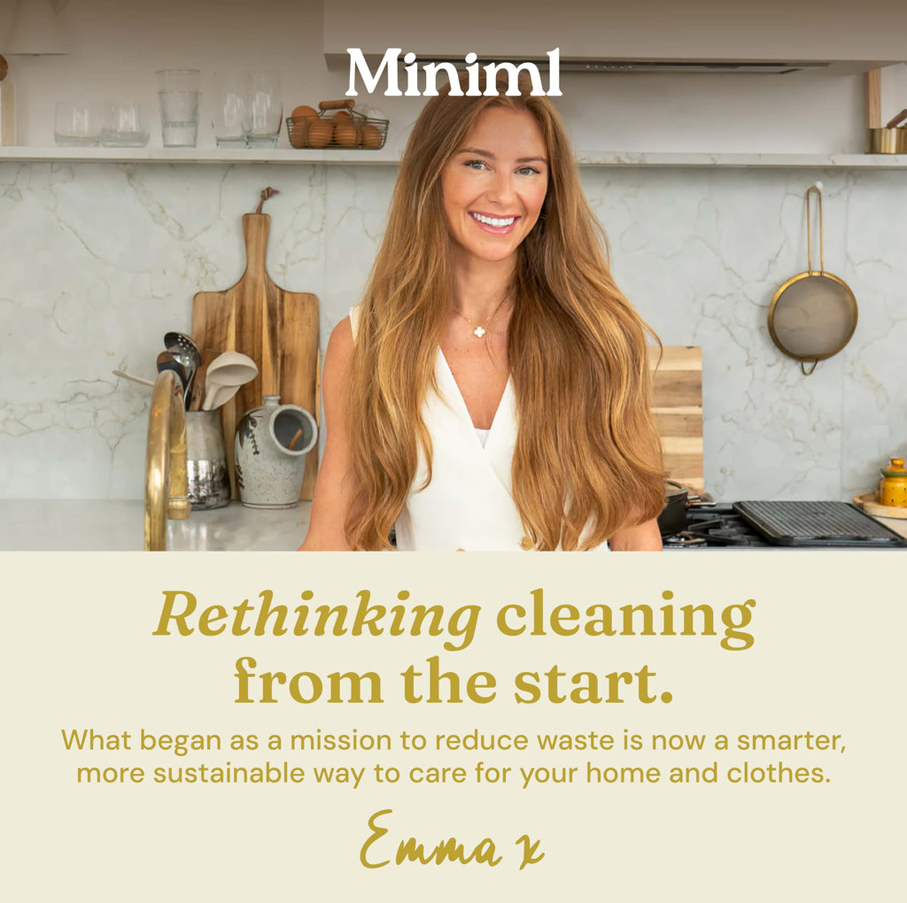 Miniml Eco White Vinegar Cleaning Refill 5L - Sorrento Lemon Multi-Surface Cleaner Descaler - Damaged Box