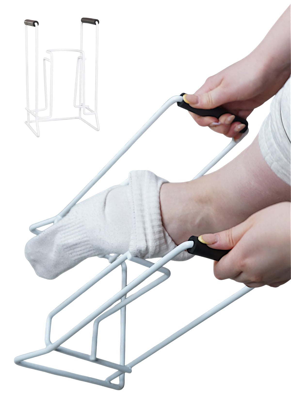 Aidapt Rigid Sock Stocking Tights Helper Aid Metal Frame Dressing Aid for Bending Difficulties Post-Op Recovery - Damaged Box