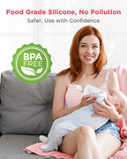 Wearable Electric Breast Pump - Hands-Free Portable - 3 Modes 12 Levels - BPA Free - Fit in Bra for Travel Office Home Breastfeeding - Damaged Box