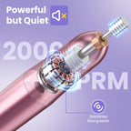 Electric Nail Drill Machine E File 20000RPM - Professional Manicure Pedicure Set for Acrylic Gel Nails - Portable Nail Care Kit - Damaged Box
