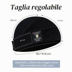 Dreamlover Wide Wig Grip Cap - Hold Wigs, Hats, Scarves in Place - Black Adjustable Non-Slip Headband - Damaged Box