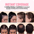 Boldify Hairline Powder Root Touch Up Hair Color - Light Brown 4g - Concealer Filler - Damaged Box - BBE 04/2027