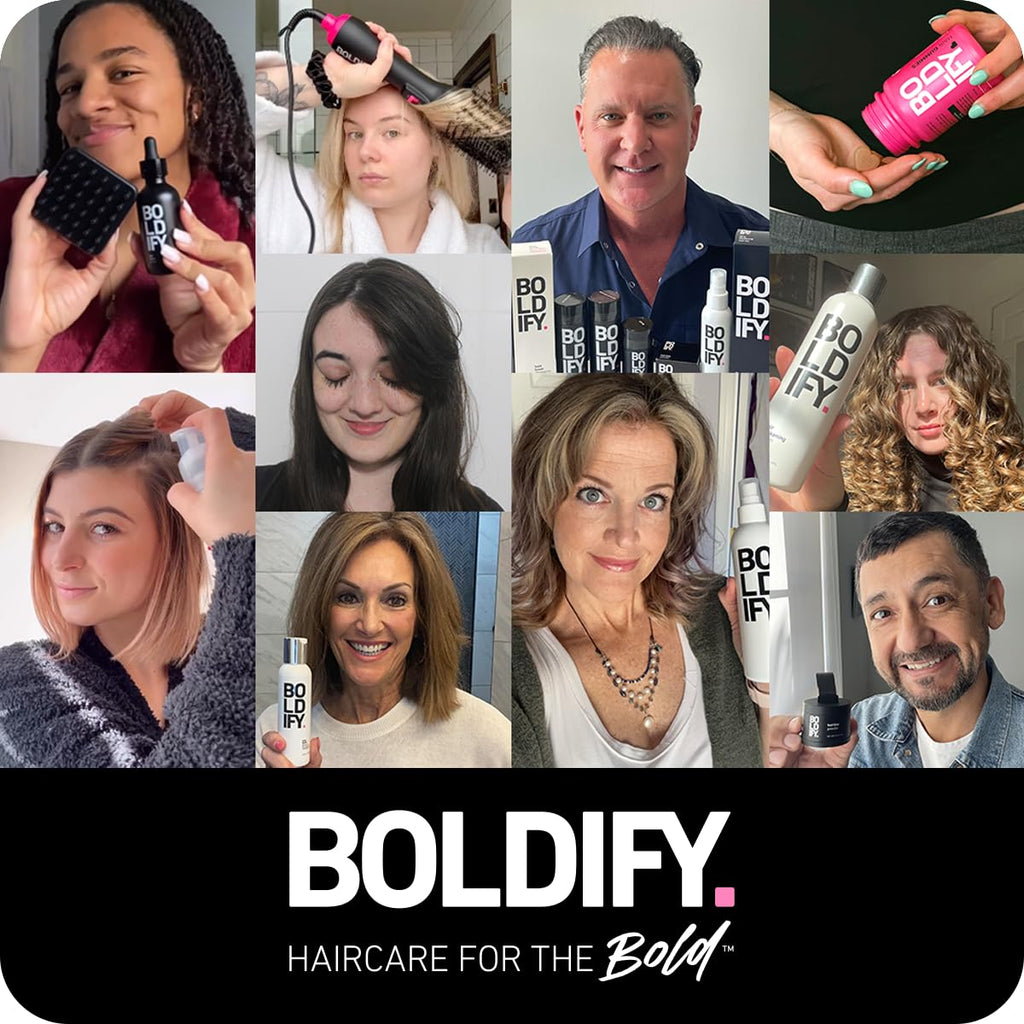 Boldify Hairline Powder Root Touch Up Hair Color - Light Brown 4g - Concealer Filler - Damaged Box - BBE 04/2027