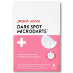 Peach Slices Dark Spot Microdarts 9 Count Post-Pimple Patches Niacinamide Vitamin C Hyaluronic Acid Cica Vegan Korean Skincare - New