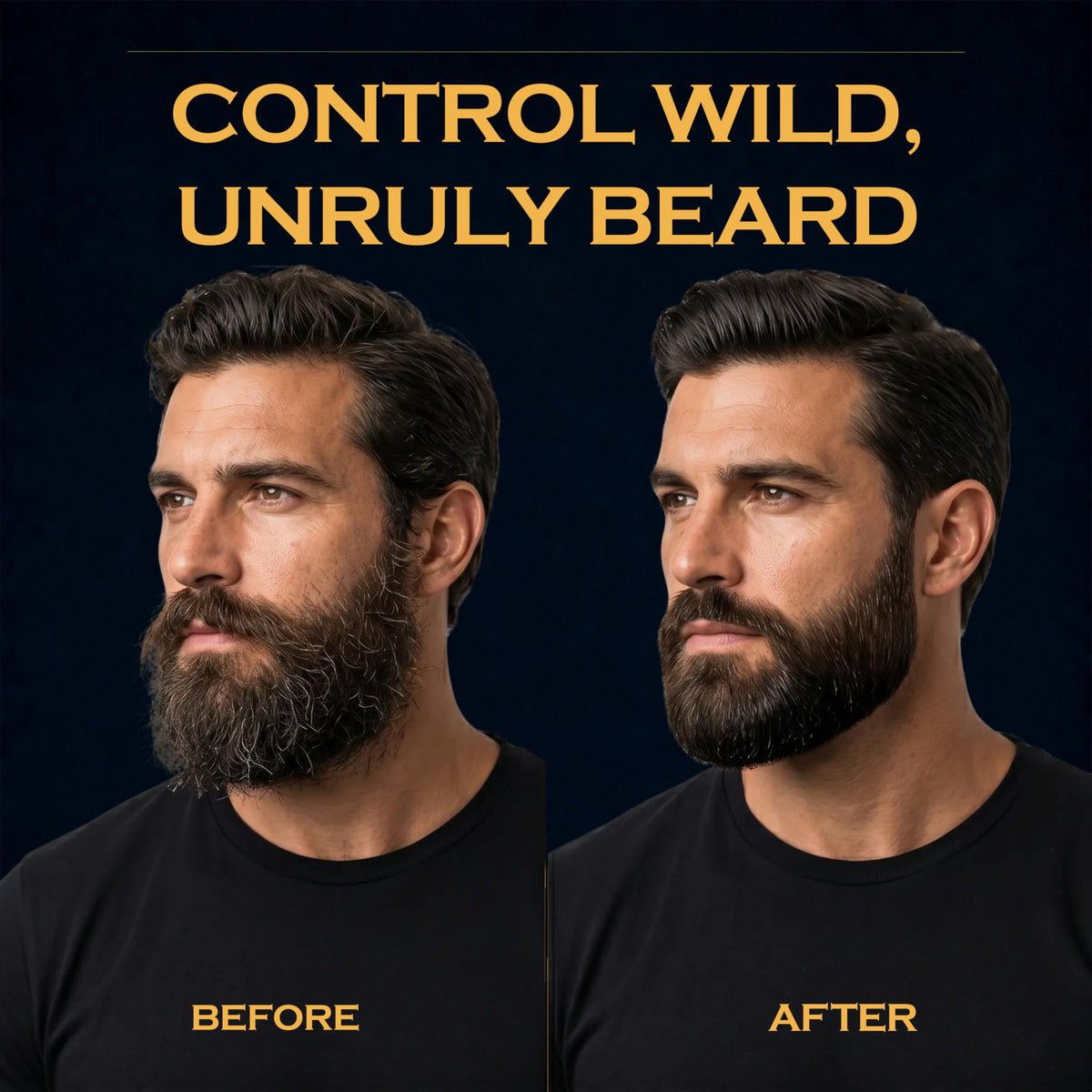 THEMANCODE Sandalwood Beard Balm for Men - 2 oz - Conditioning & Styling Beard Care Gift - Damaged Box