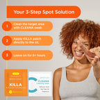 ZitSticka Killa Kit Microdart Pimple Patch For Face - Fast-Acting Acne Spot Treatment - 4 Count - Damaged Box - BBE 02/2028