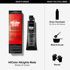 L'Oréal Excel Hicolor HiLights Magenta Permanent Hair Colour Dye 35ml - Damaged Box