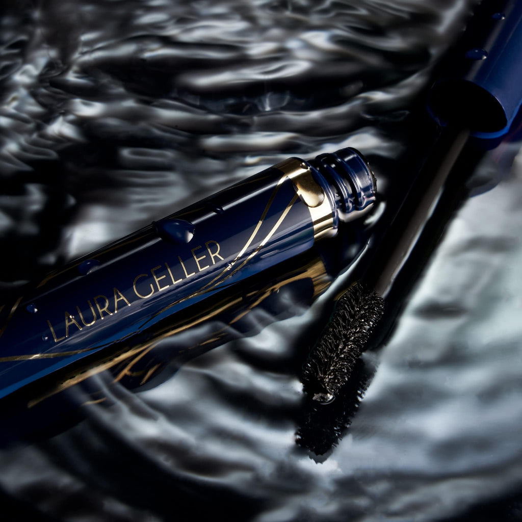 LAURA GELLER Always There Lengthening Waterproof Mascara - Black - Smudge Proof - Defined Lashes - Damaged Box
