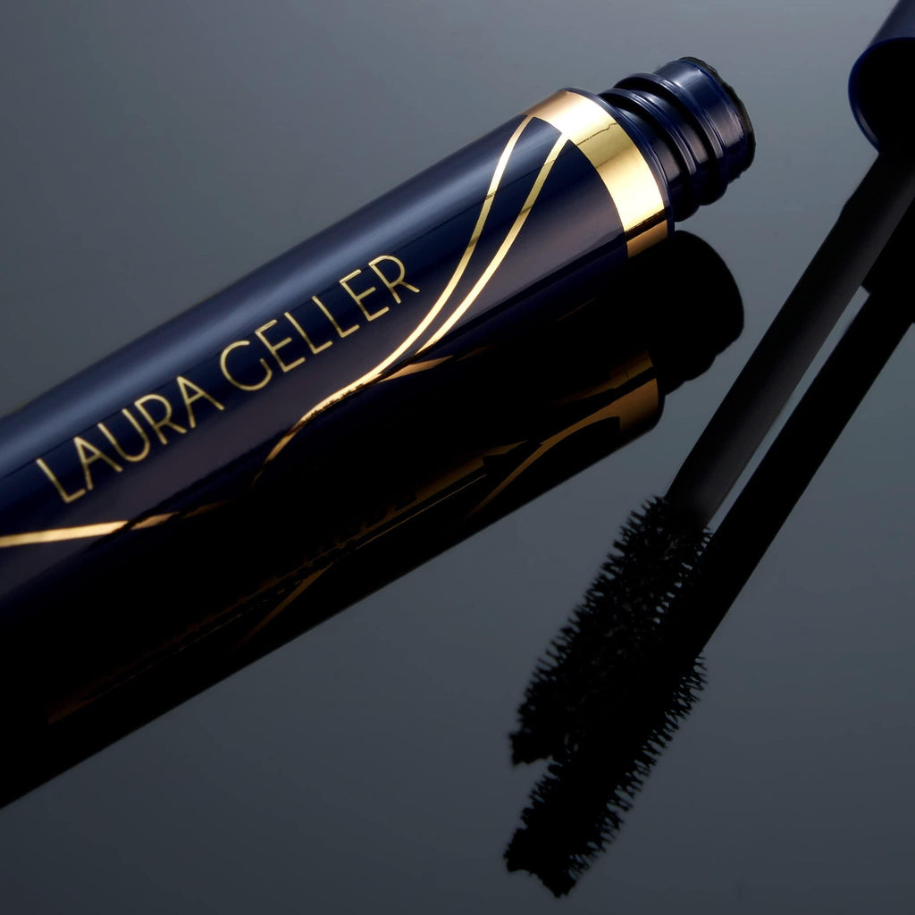 LAURA GELLER Always There Lengthening Waterproof Mascara - Black - Smudge Proof - Defined Lashes - Damaged Box