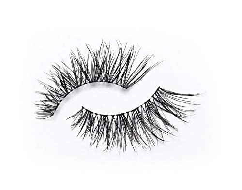 Eylure London 3/4 Length False Eyelashes 008 with Glue - Natural Look Lashes - Damaged Box