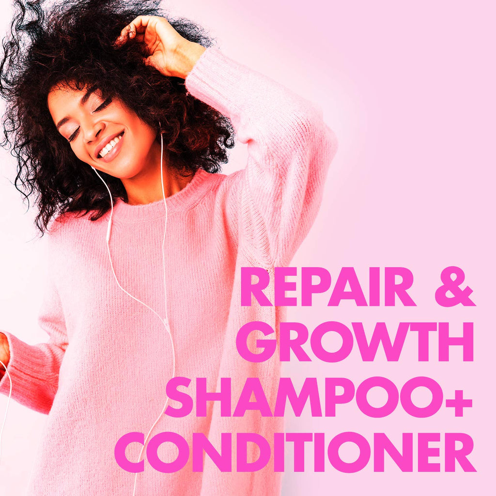 Umberto Giannini Curl Repair Shampoo Conditioner Set - Vegan Cruelty Free - 250ml Hair Growth Formula - New