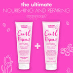 Umberto Giannini Curl Repair Shampoo Conditioner Set - Vegan Cruelty Free - 250ml Hair Growth Formula - New